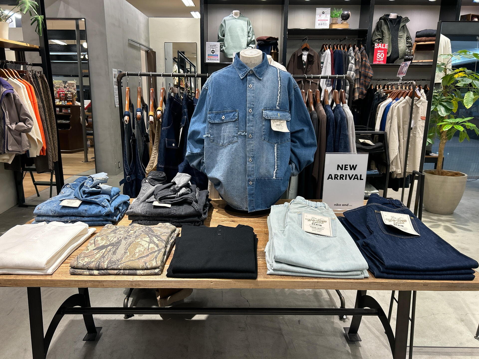 nikoandjeans入荷しました！｜niko and（ニコアンド）｜ショップ
